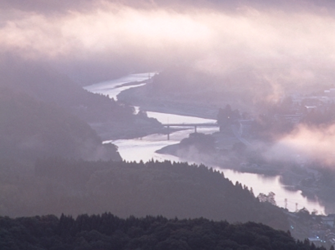 山と川の恵みを活かした町づくり