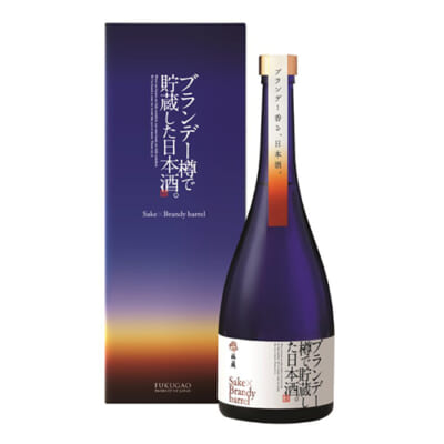 ブランデー樽で貯蔵した日本酒 750ml 1本