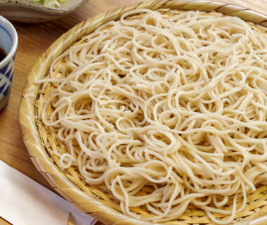 幻の在来種そば「妙高こそば」（半生そば）