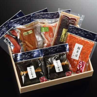 鮭の加工品詰め合わせ