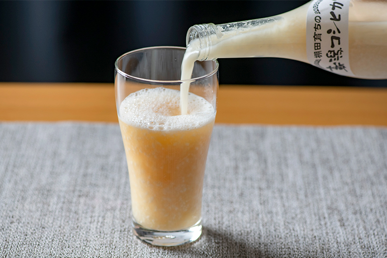 オススメの飲み方は、1:1のビール割り