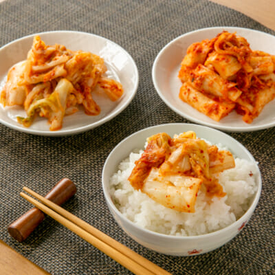 白菜と大根のキムチ